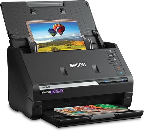 Epson FastFoto FF-680W Wireless Photo & Document Scanner
